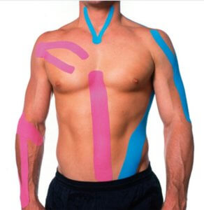 Пластырь Кинезио Тейп лечебный для спортсменов