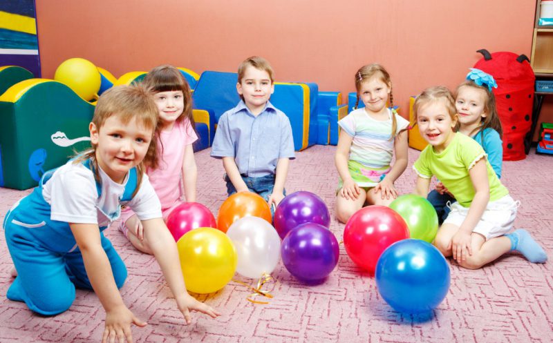 дети в садике