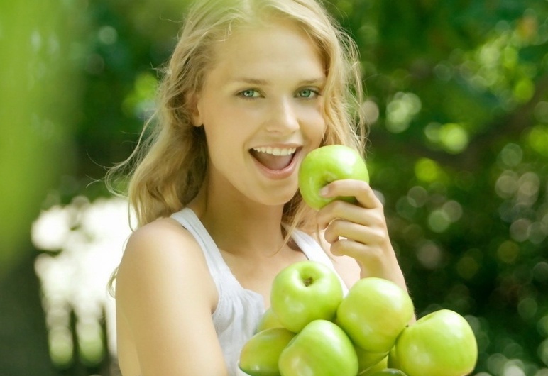 немытые фрукты