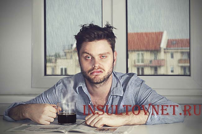 Мигрень после алкоголя