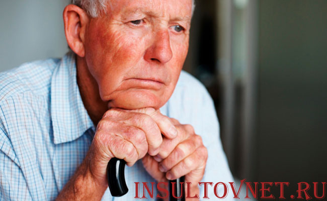 Депрессия после инсульта