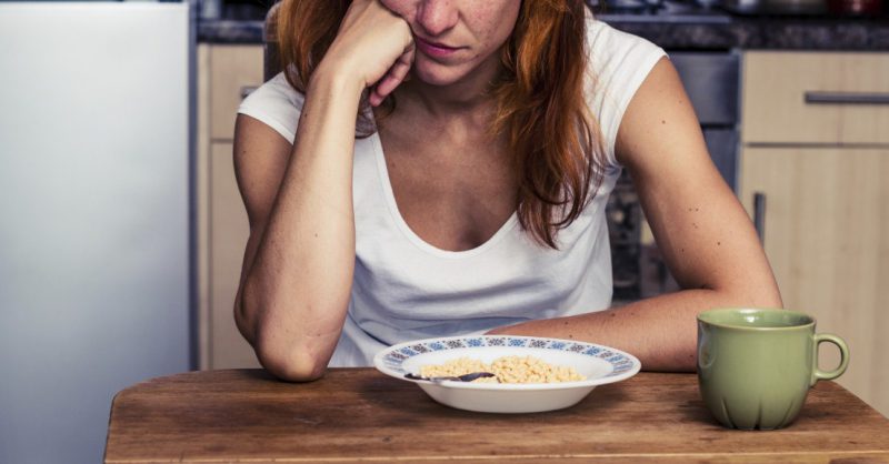 отсутствие аппетита